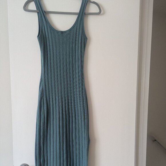 Abercrombie Ribbed Midi Sweater Dress - Picture 2 of 3